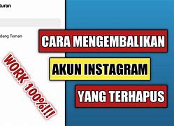 Cara Mencari Akun Instagram Yang Lama